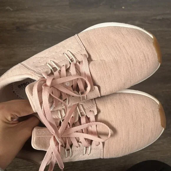 Women's ABEO Pink Women's Athletic Sneaker Size 8.5 INSOLE MISSING - Picture 7 of 10